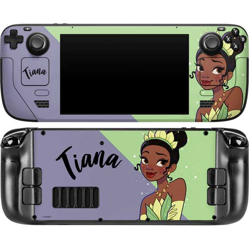 Disney Princess Tiana Art Steam Deck Handheld Gaming Computer Skin